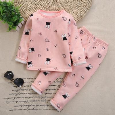 New velvet autumn clothes long trousers suit - - Your-Look