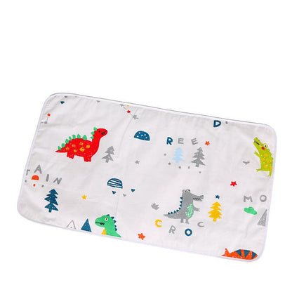 On-the-Go Comfort: Baby Cotton Portable Diaper Changing Pad - Your-Look