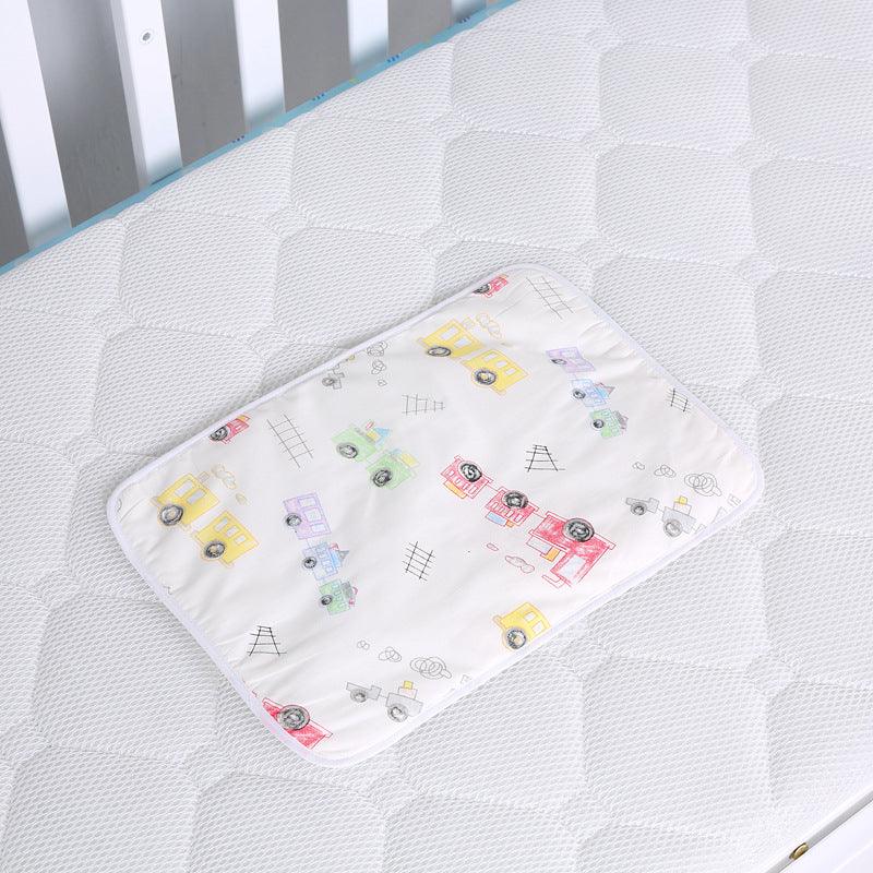 On-the-Go Comfort: Baby Cotton Portable Diaper Changing Pad - Your-Look