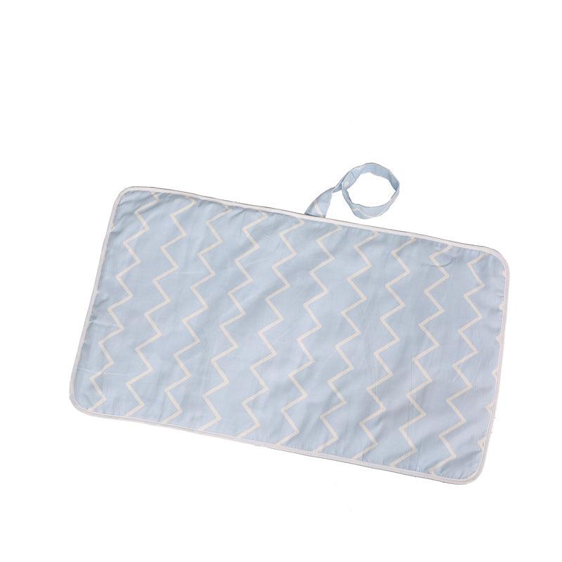 On-the-Go Comfort: Baby Cotton Portable Diaper Changing Pad - Your-Look