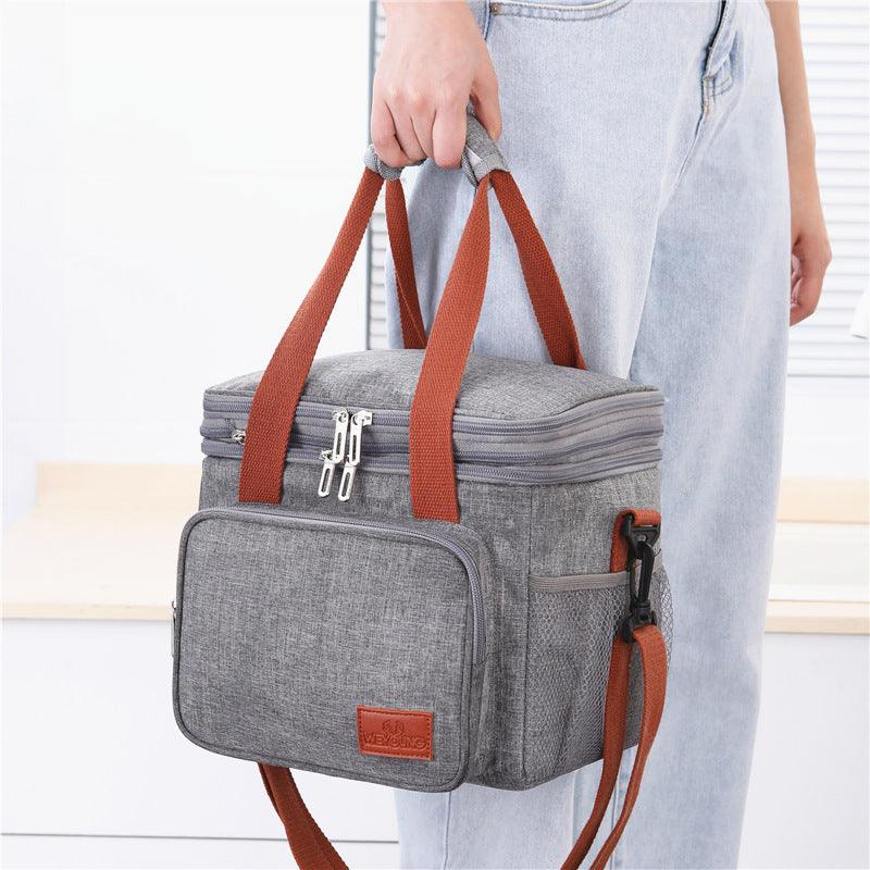 Enjoy Fresh Meals Anywhere with Our Outdoor Picnic Double Insulated Bento Bag - Your-Look