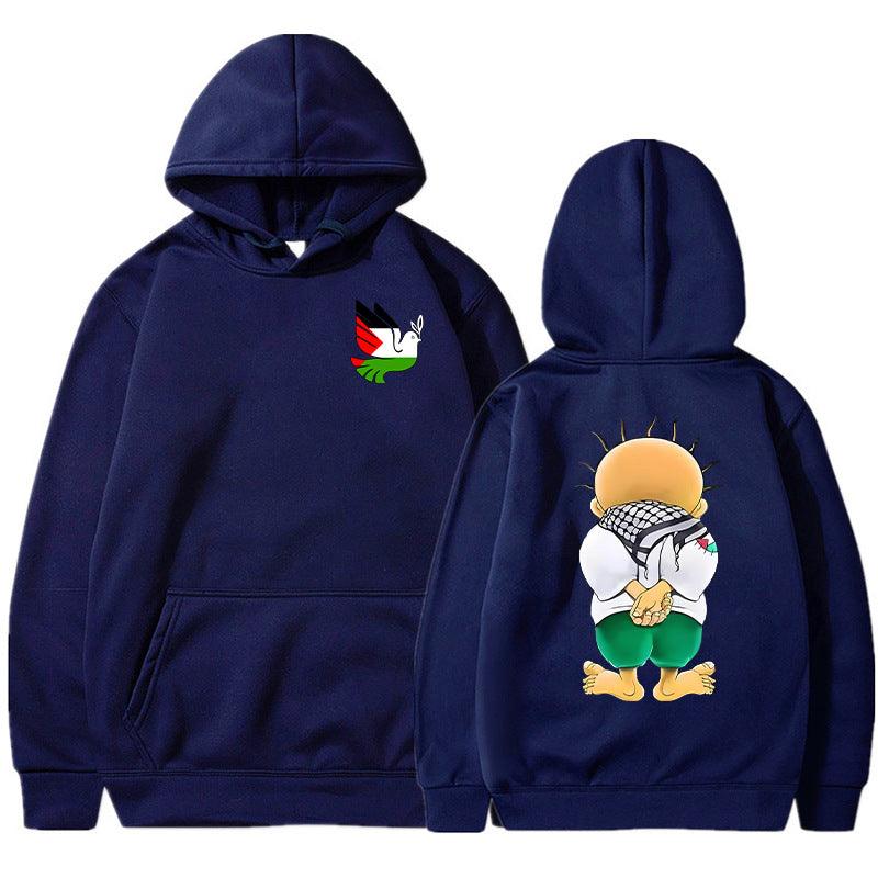 Peace Dove Hoodies Men Fashion Graphic Printed Sweatshir - Fashion - Your-Look