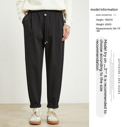 Pencil Casual Pants Fleece-lined All-matching