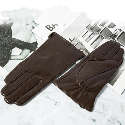 Plush Touch Screen Gloves: Luxurious Warmth with Touchscreen Compatibility - Your-Look