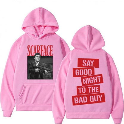 Polyester Scarface Hoodie Men Women Tony Montana Big Guns - Fashion - Your-Look