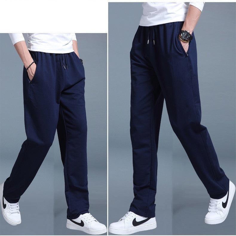 Polyester Slippery Loose Thin Section Breathable Quick-Drying Weatherproof Straight Mesh Pants - Fashion - Your-Look