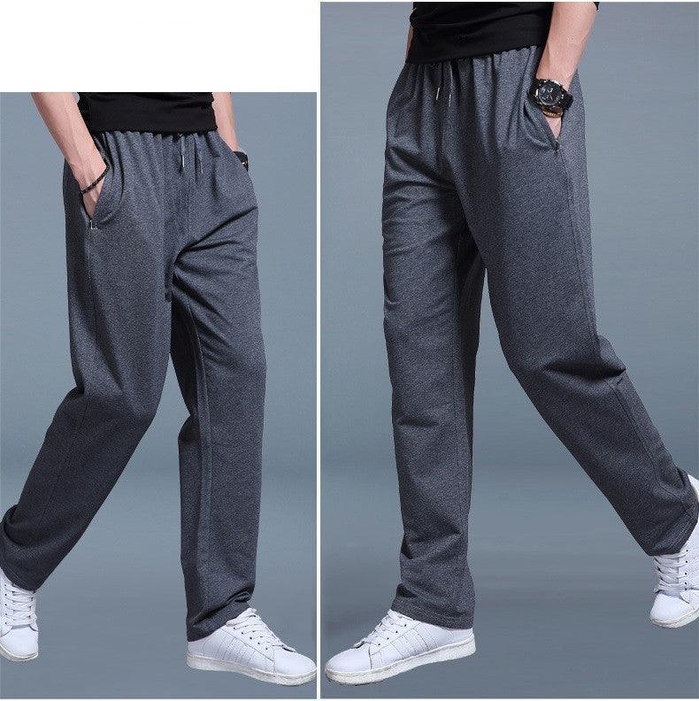 Polyester Slippery Loose Thin Section Breathable Quick-Drying Weatherproof Straight Mesh Pants - Fashion - Your-Look