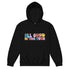 "Positive Vibes" Rounded Neck Sweatshirt - "All Good in This Hood"