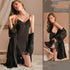 Pure Desire Elegance" Lace Suspenders Pajamas - Indulge in Stylish Comfort - Your-Look