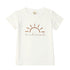 Pure Elegance: Girl Baby Simple White Cotton Short Sleeve Shirt | Classic Style for Little Ones