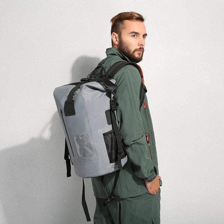 Stay Dry in Style: PVC Waterproof Backpack for Your Adventures - Your-Look