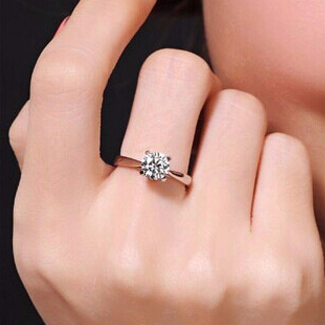 Radiate Elegance with 14k Rose Gold Plated Ring - Your-Look