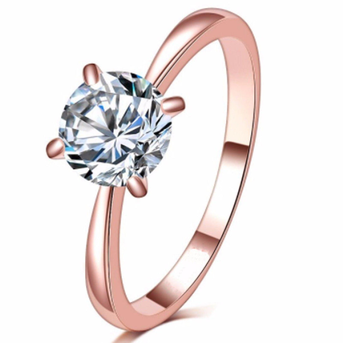 Radiate Elegance with 14k Rose Gold Plated Ring - Your-Look