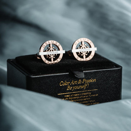 "Vintage Sophistication" Retro Cufflinks for Men&