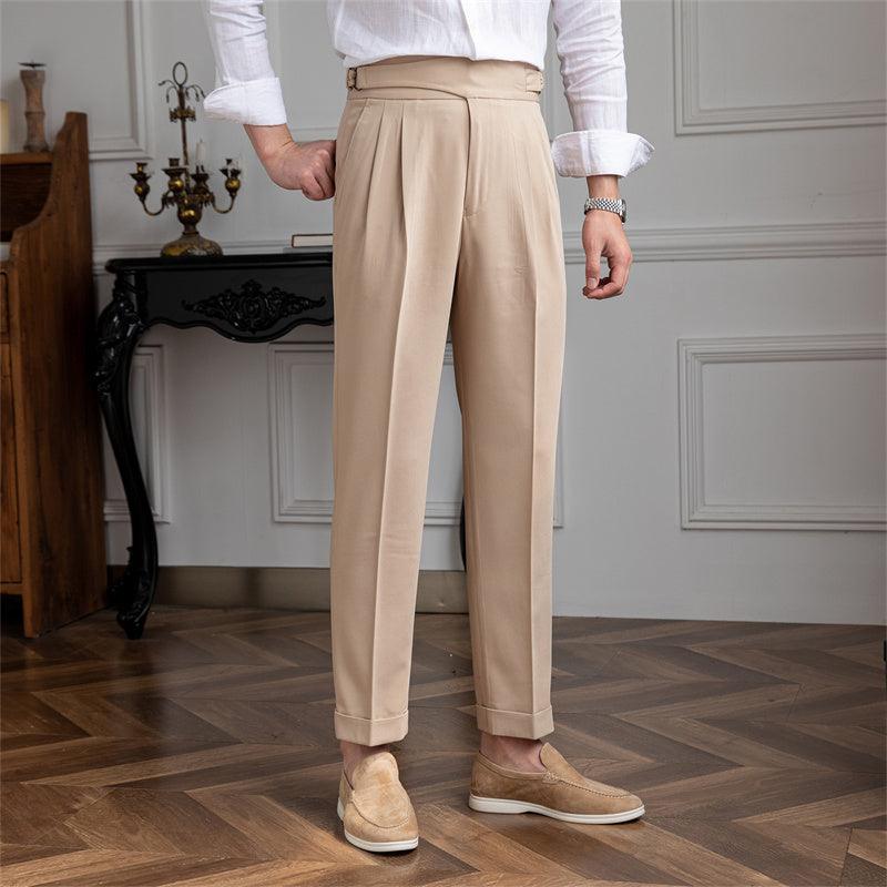 Retro Gentleman Casual Pants Fashion Straight Drape Western - Fashion - Your-Look