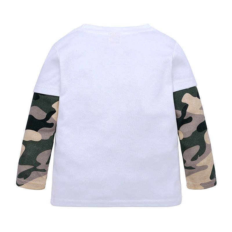 Camouflage Dinosaur Long Sleeve Children&