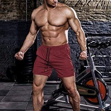 Running Training Mesh Color Matching Fitness Shorts Men - Fashion - Your-Look