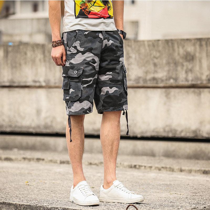 Shorts Summer Men Multi-Pocket Pants Shorts Men&