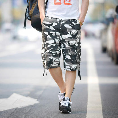 Shorts Summer Men Multi-Pocket Pants Shorts Men&