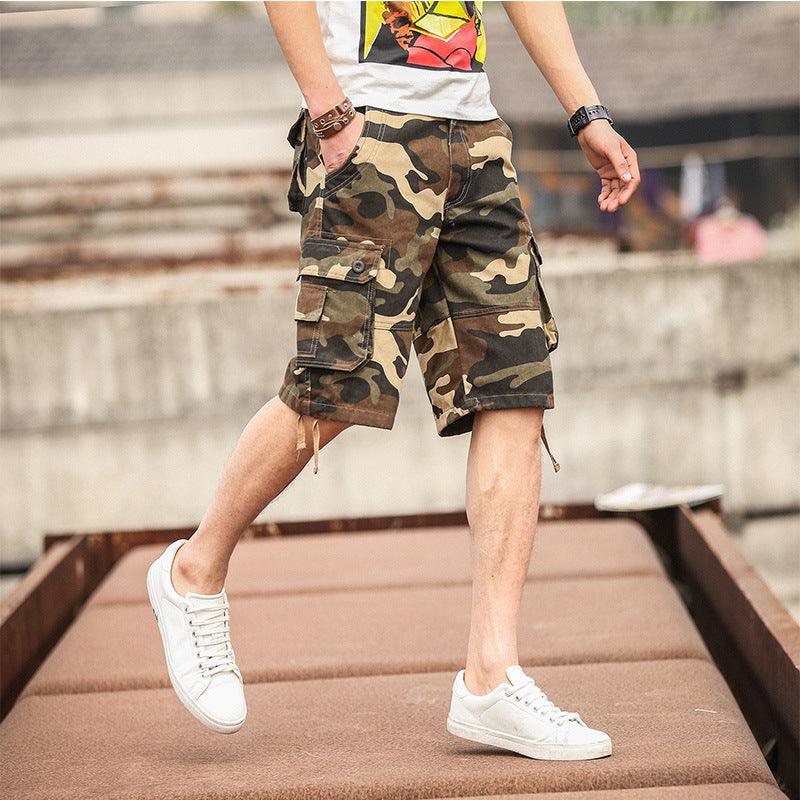 Shorts Summer Men Multi-Pocket Pants Shorts Men&