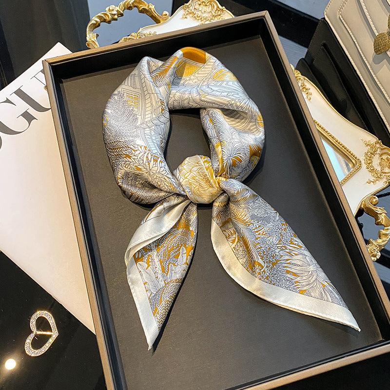 Silk Kerchief All-match Scarf - Your-Look