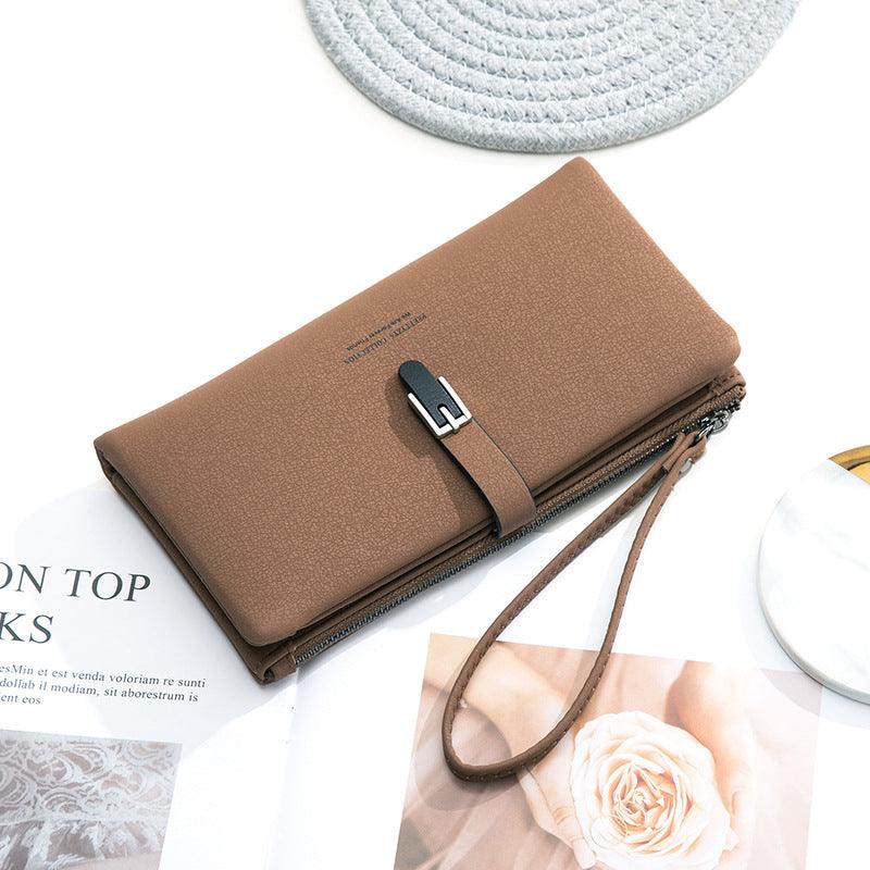 Sleek Simplicity: Female Wallet Simple Clutch - Your-Look