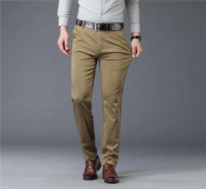 Slim Straight-leg Business Casual Pants - Fashion - Your-Look