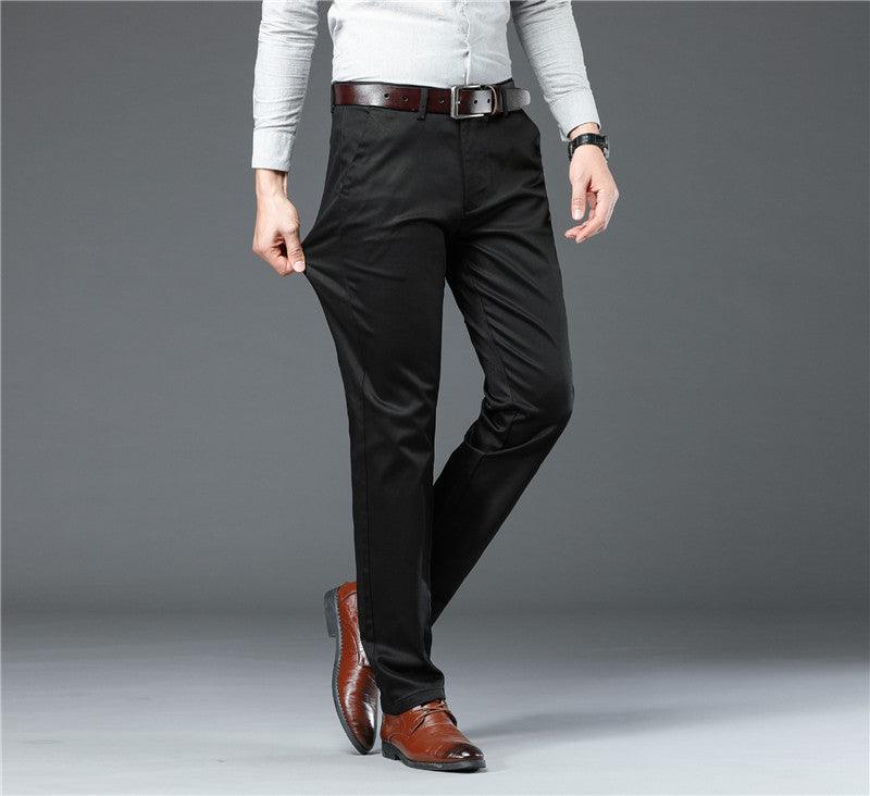 Slim Straight-leg Business Casual Pants - Fashion - Your-Look