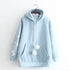 Elegant Warmth: Snowflake Embroidery Hooded Fleece-Lined Sweater for Women | - Your-Look