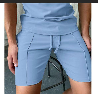 Solid Color Shorts Casual Fitness Sports Pants Men - Fashion - Your-Look