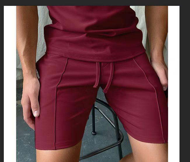 Solid Color Shorts Casual Fitness Sports Pants Men - Fashion - Your-Look