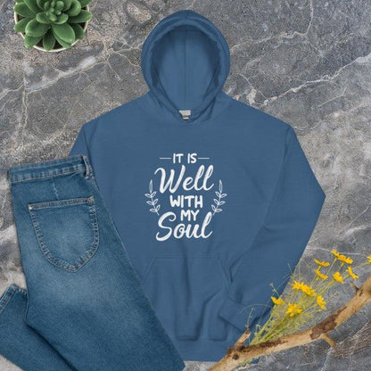 European And American Printing And My Soul Velvet Padded Hooded Sweatshirt - Fashion - Your-Look