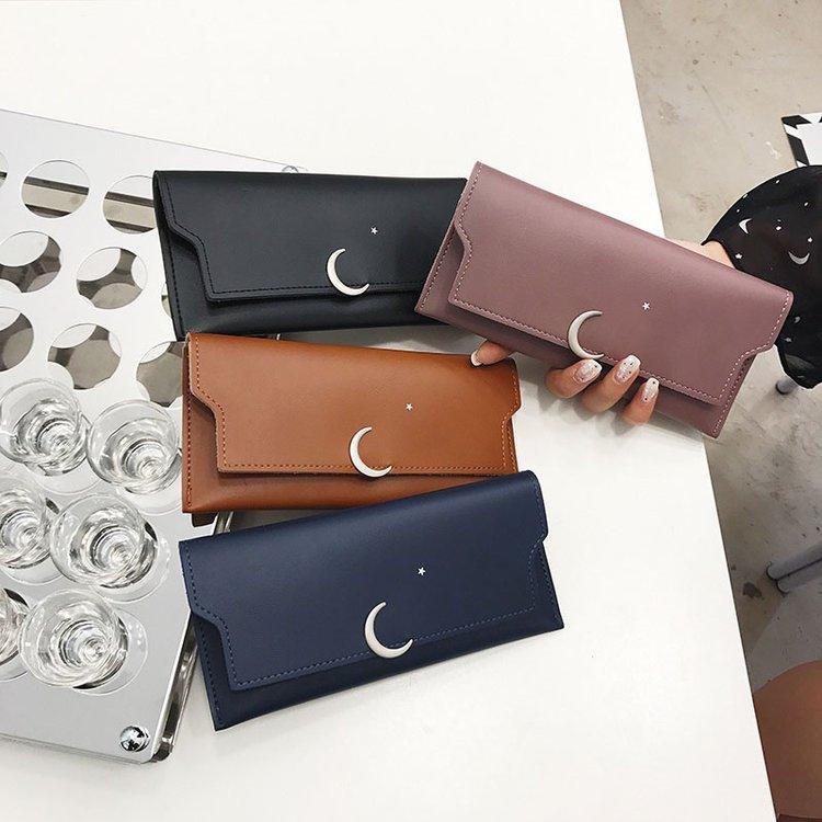 Starry Night: Soft Leather Coin Wallet - Your-Look