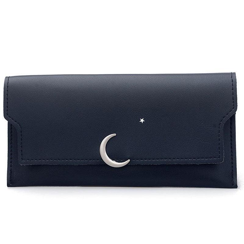 Starry Night: Soft Leather Coin Wallet - Your-Look