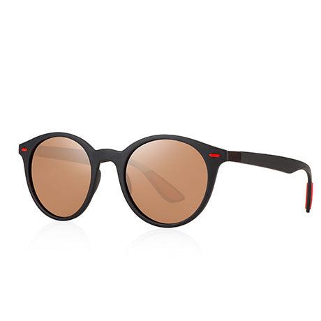 Stay Stylish and Protected with Polarized Round Frame Sunglasses for Men and Women - Your-Look