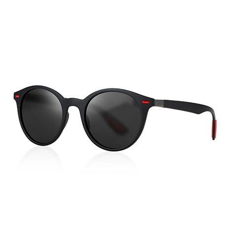 Stay Stylish and Protected with Polarized Round Frame Sunglasses for Men and Women