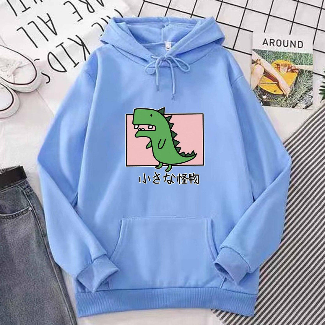 Fleece-lined Hoodie Sweater Couple&