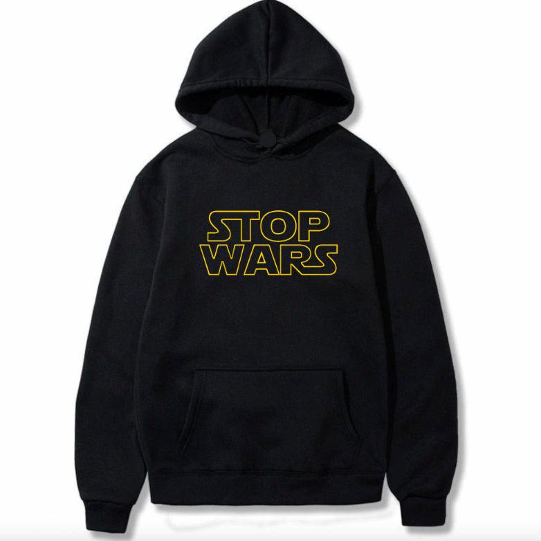 STOP WARS Very Comfortable Hoodie - Fashion - Your-Look