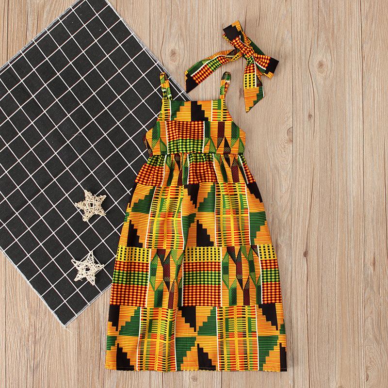 Strapless Strappy Skirt African Bohemian Style Dress -  - Your-Look