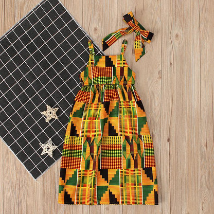 Strapless Strappy Skirt African Bohemian Style Dress -  - Your-Look