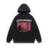 Street Depressed Cross Velvet Padded Hooded Sweatshirt - Fashion - Your-Look