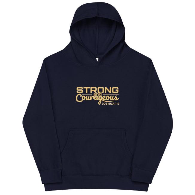 Strong And Brave Fleece Hoodie - Fashion - Your-Look