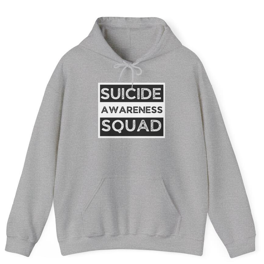 Suicide Awareness Squad Hooded Sweatshirt - - Your-Look