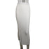 Sultry Sophistication: High Waist Knitted Slit Skirt - Your-Look