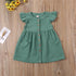 Girls short sleeve cotton dress -  - Your-Look