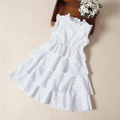 Dress summer girl foreign style baby girl short sleeve -  - Your-Look