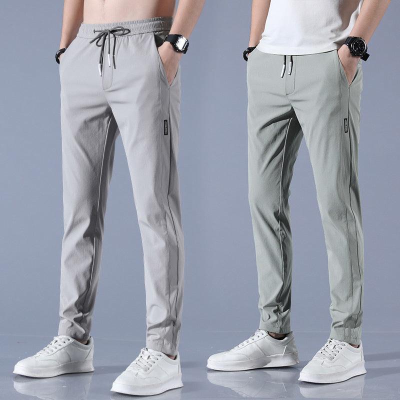 Summer Ice Silk Pants Men&