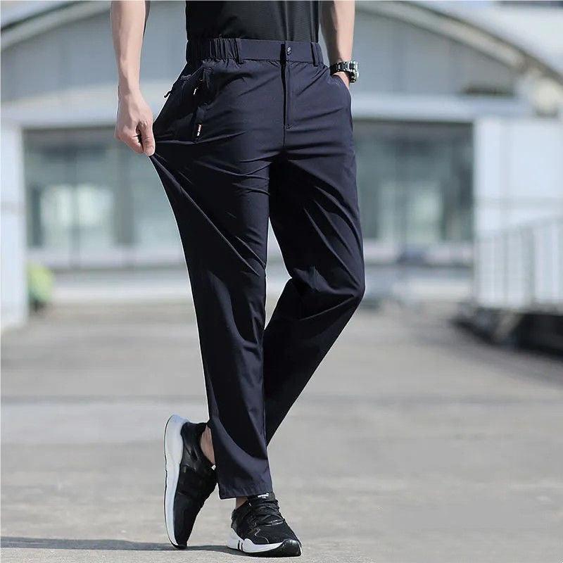 Summer Ice Silk Quick Dry Pants Man - Fashion - Your-Look