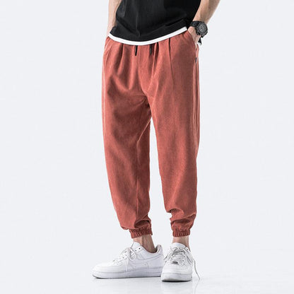 Summer Loose Straight Sports Casual Pants Men&