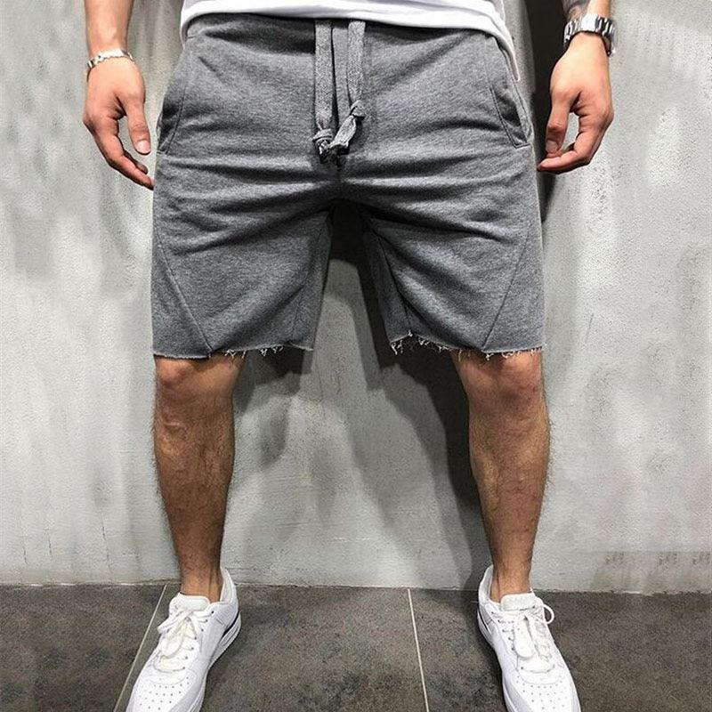 summer mens gym sports sport grey shorts for men - Fashion - Your-Look